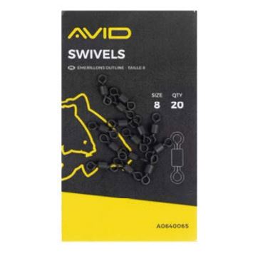 Avid Carp Size 8 Swivels