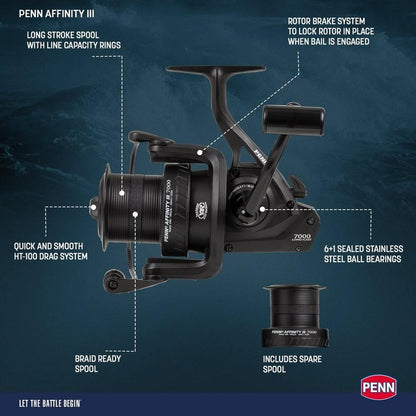 Penn Affinity 3 Longcast Reel