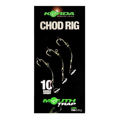 Korda Barbless Long Chod Rigs