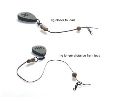 PB Products R2G SR Naked Chod/Heli Leader 90 Gravel 2pcs