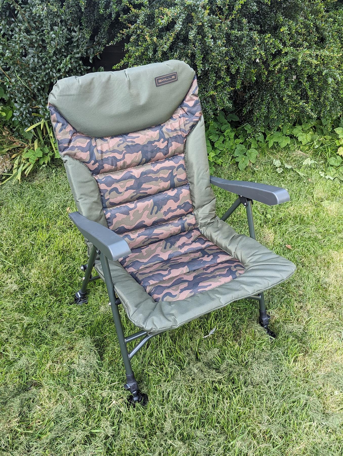 Skills Tackle Camo High Arm Chair