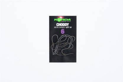 Korda Choddy Micro Barbed Hooks