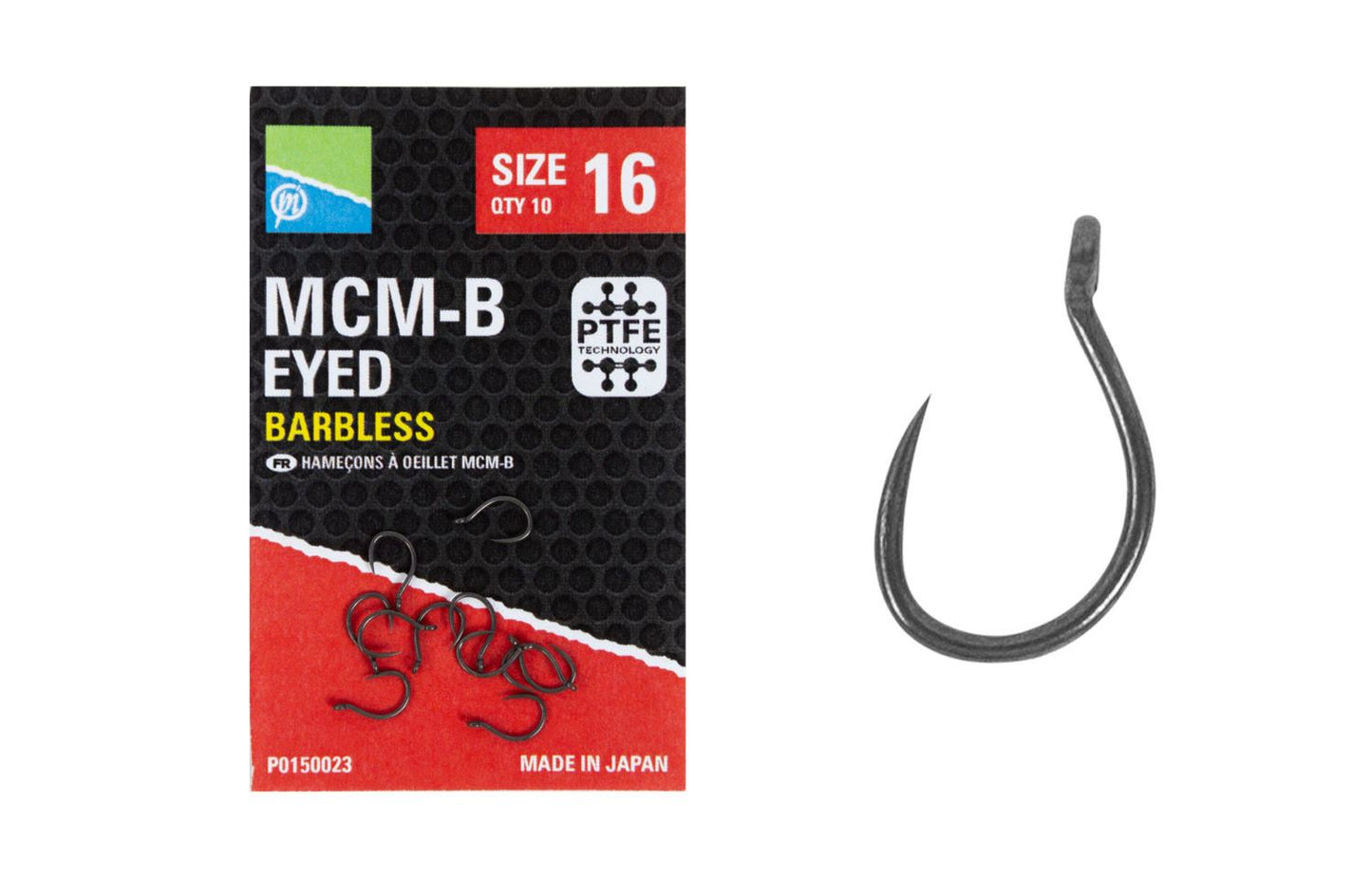 Preston Innovations MCM-B Eyed Hooks Barbless