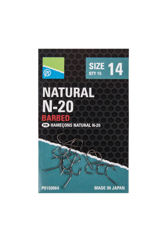 Preston Innovations Natural N-20 Hooks