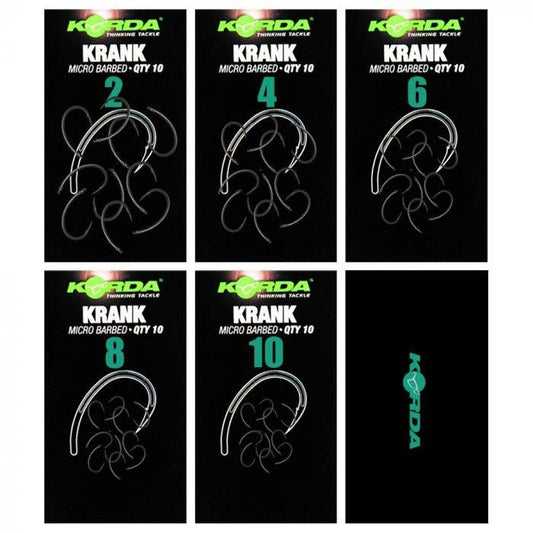 Korda Krank Micro Barbed Hooks