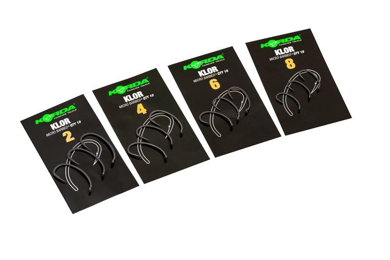 Korda Klor Hooks Barbed