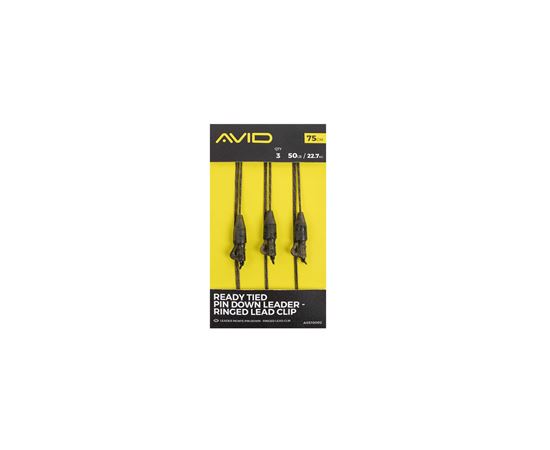 Avid Carp Ready Tied Pin Down Leaders