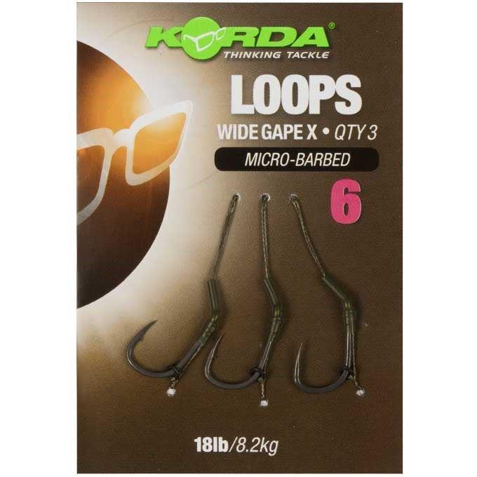 Korda Loop Rigs Wide Gape X