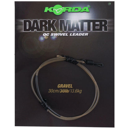 Korda Dark Matter Leader QC Swivel 30cm